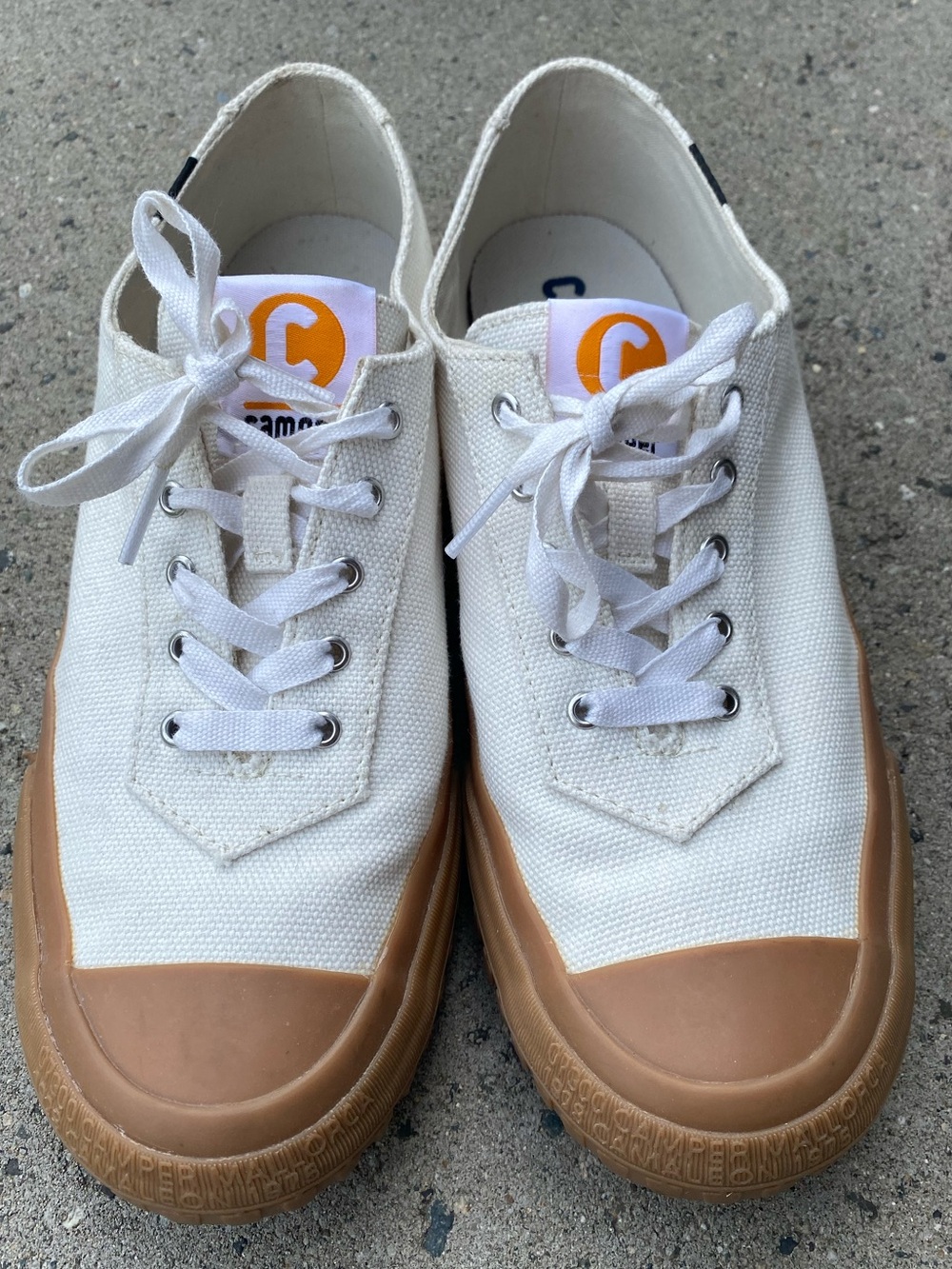 Camper Camaleon 1975 Canvas Sneakers with Gum Rubber Toe Size 9 (40) Unisex